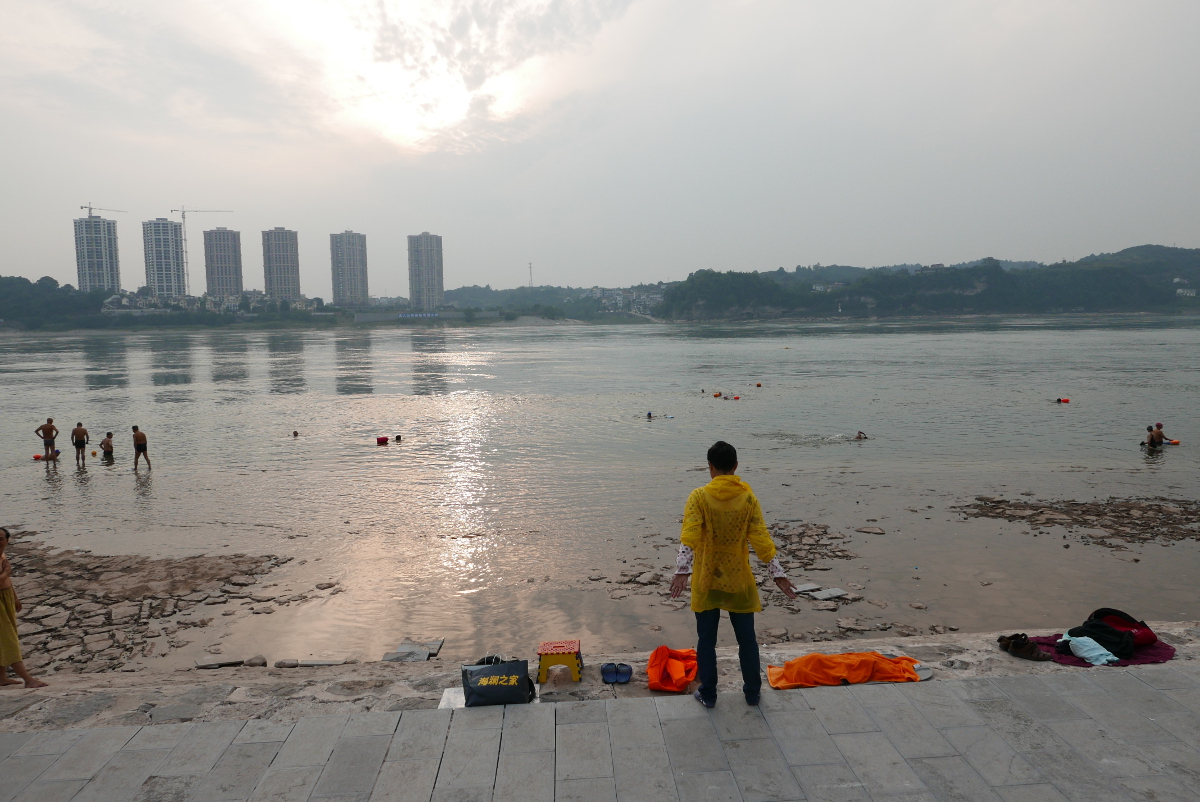 Yangtze-elva. Foto.